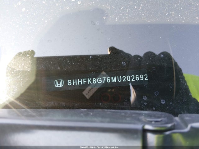 SHHFK8G76MU202692 Honda Civic Type R Touring