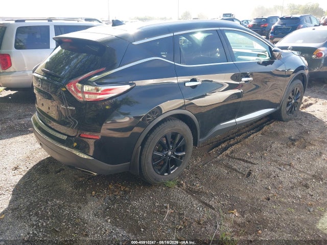 Aukcja sprzedaży 2017 Nissan Murano Sl, vin: 5N1AZ2MH5HN165476, numer aukcji: 45910247