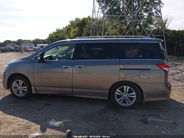 2014 Nissan Quest Le მანქანა იყიდება აუქციონზე, vin: JN8AE2KP8E9105369, აუქციონის ნომერი: 45910267