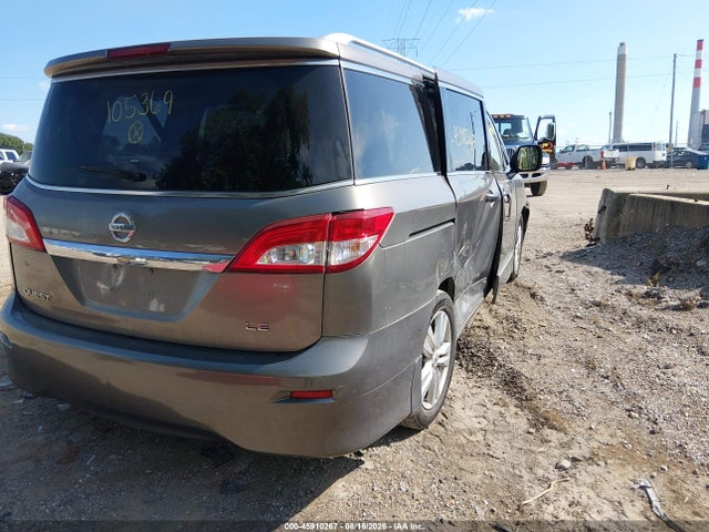 2014 Nissan Quest Le მანქანა იყიდება აუქციონზე, vin: JN8AE2KP8E9105369, აუქციონის ნომერი: 45910267
