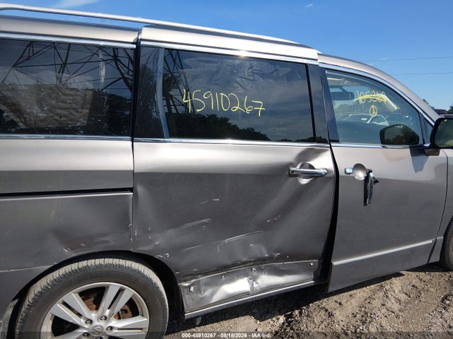 2014 Nissan Quest Le მანქანა იყიდება აუქციონზე, vin: JN8AE2KP8E9105369, აუქციონის ნომერი: 45910267