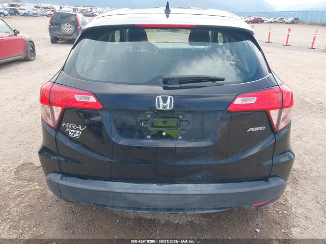 2016 Honda Hr-v Lx მანქანა იყიდება აუქციონზე, vin: 3CZRU6H38GM721987, აუქციონის ნომერი: 45910286