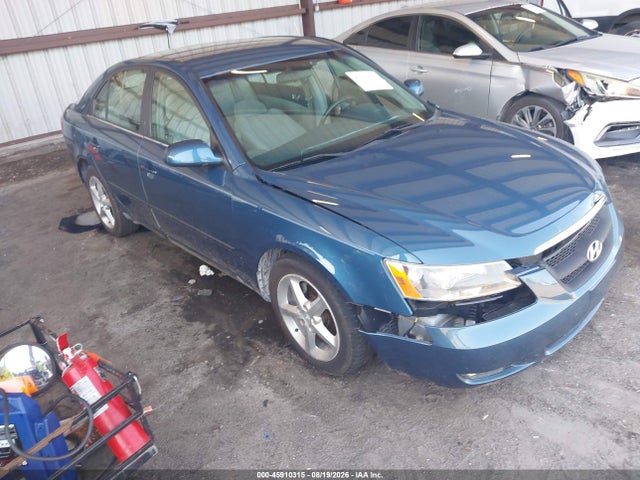 2007 Hyundai Sonata Limited/limited W/xm/se/se W/xm მანქანა იყიდება აუქციონზე, vin: 5NPEU46F57H220972, აუქციონის ნომერი: 45910315