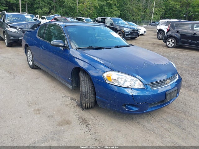 2006 Chevrolet Monte Carlo Ls მანქანა იყიდება აუქციონზე, vin: 2G1WJ15K169233027, აუქციონის ნომერი: 45910352