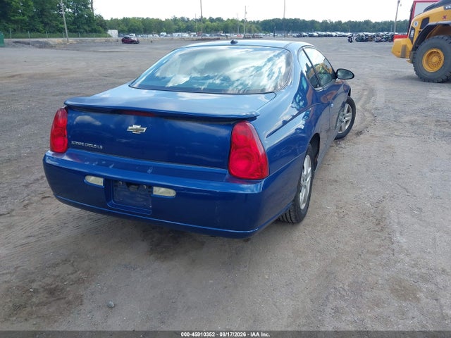 2006 Chevrolet Monte Carlo Ls მანქანა იყიდება აუქციონზე, vin: 2G1WJ15K169233027, აუქციონის ნომერი: 45910352