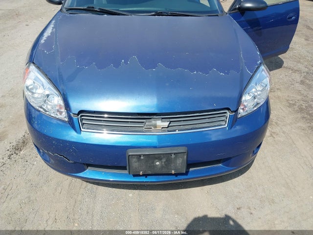 2006 Chevrolet Monte Carlo Ls მანქანა იყიდება აუქციონზე, vin: 2G1WJ15K169233027, აუქციონის ნომერი: 45910352