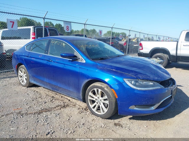 Продажа на аукционе авто 2016 Chrysler 200 Limited, vin: 1C3CCCAB2GN153521, номер лота: 45910356