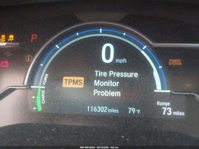 JHMZC5F19JC004641 Honda CLARITY PLUG-IN HYBRID