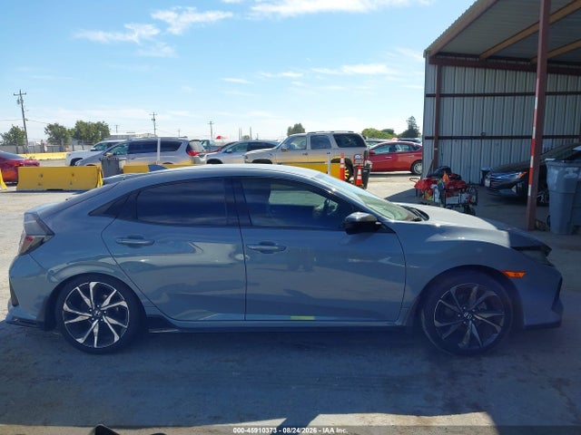 45910373 :رقم المزاد ، SHHFK7H44KU405351 vin ، 2019 Honda Civic Sport مزاد بيع
