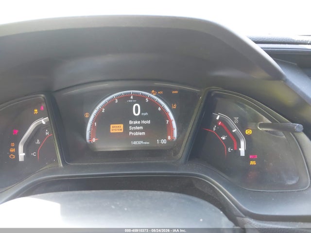 45910373 :رقم المزاد ، SHHFK7H44KU405351 vin ، 2019 Honda Civic Sport مزاد بيع