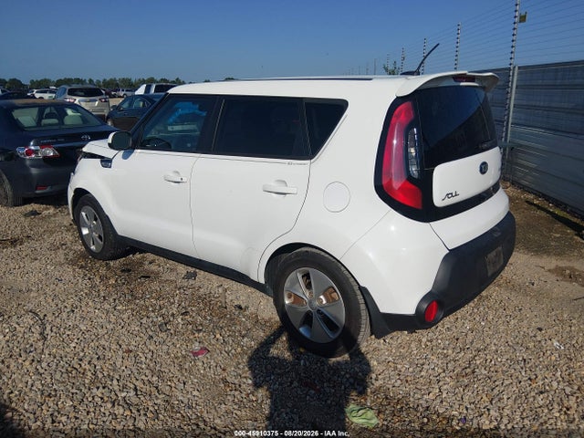 2016 Kia Soul მანქანა იყიდება აუქციონზე, vin: KNDJN2A25G7255293, აუქციონის ნომერი: 45910375