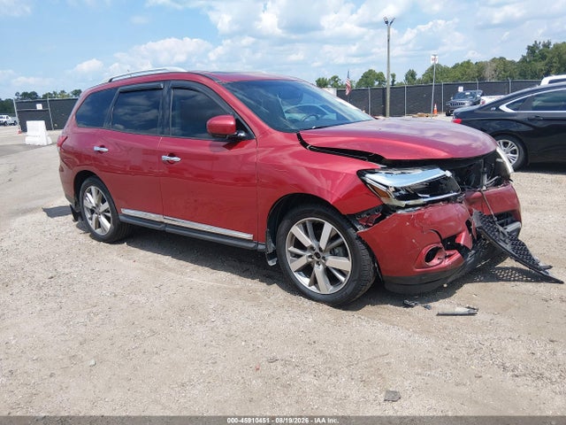 45910451 :رقم المزاد ، 5N1AR2MN7FC670045 vin ، 2015 Nissan Pathfinder Platinum مزاد بيع