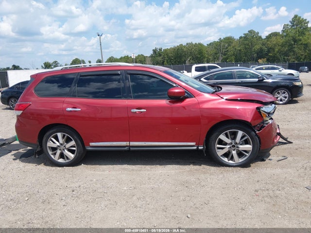 Продаж на аукціоні авто 2015 Nissan Pathfinder Platinum, vin: 5N1AR2MN7FC670045, номер лоту: 45910451