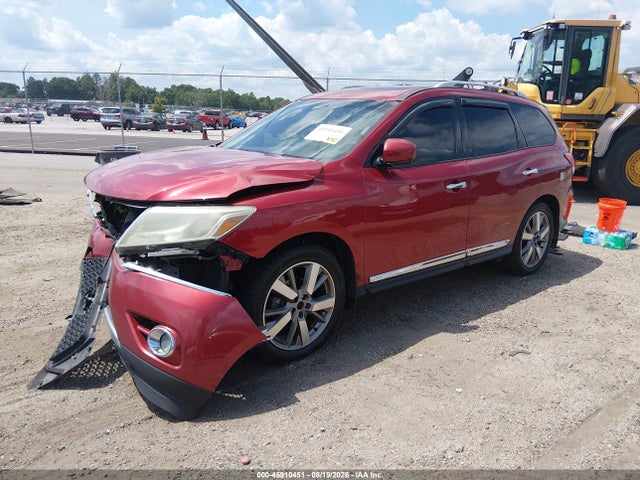 Продаж на аукціоні авто 2015 Nissan Pathfinder Platinum, vin: 5N1AR2MN7FC670045, номер лоту: 45910451