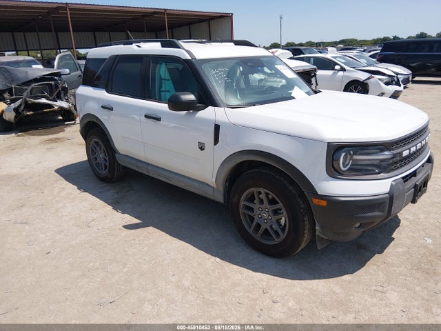 45910453 :رقم المزاد ، 3FMCR9BN4SRF62398 vin ، 2025 Ford Bronco Sport Big Bend مزاد بيع