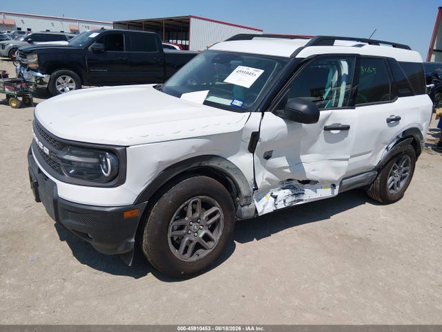 45910453 :رقم المزاد ، 3FMCR9BN4SRF62398 vin ، 2025 Ford Bronco Sport Big Bend مزاد بيع