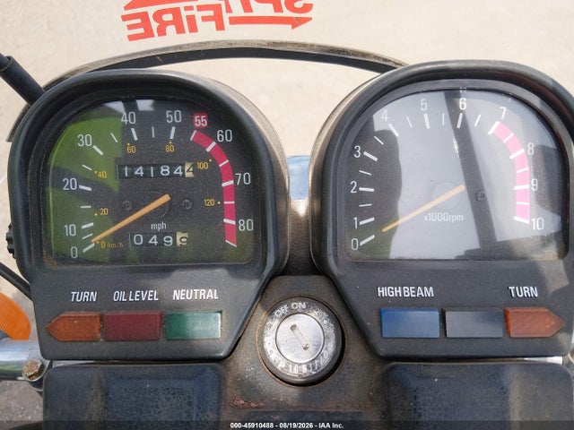 45910488 :رقم المزاد ، JYA4X7007BA014167 vin ، 1981 Yamaha Xv750 مزاد بيع