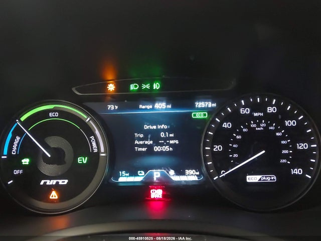 45910525 :رقم المزاد ، KNDCC3LD8K5328308 vin ، 2019 Kia Niro Plug-in Hybrid Ex Premium مزاد بيع