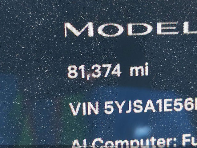2021 Tesla Model S Long Range Dual Motor All-wheel Drive მანქანა იყიდება აუქციონზე, vin: 5YJSA1E56MF437749, აუქციონის ნომერი: 45910560
