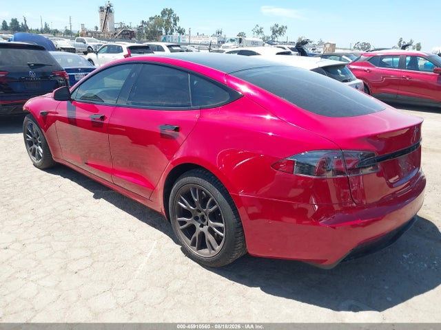 2021 Tesla Model S Long Range Dual Motor All-wheel Drive მანქანა იყიდება აუქციონზე, vin: 5YJSA1E56MF437749, აუქციონის ნომერი: 45910560