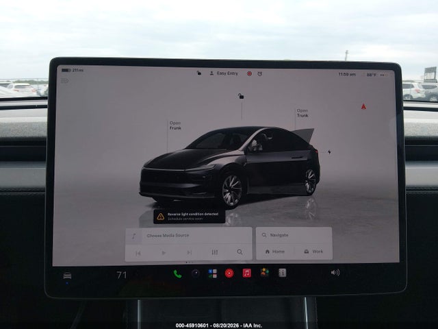 2026 Tesla Model Y All-wheel Drive/long Range Launch Series/premium All-wheel Drive მანქანა იყიდება აუქციონზე, vin: 7SAYGDEE3TA390463, აუქციონის ნომერი: 45910601