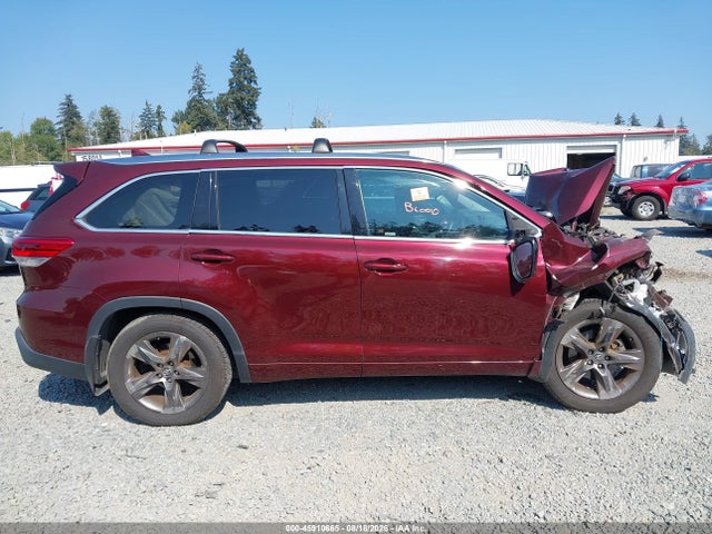 5TDDZRFH4KS934042 Toyota Highlander Limited Platinum