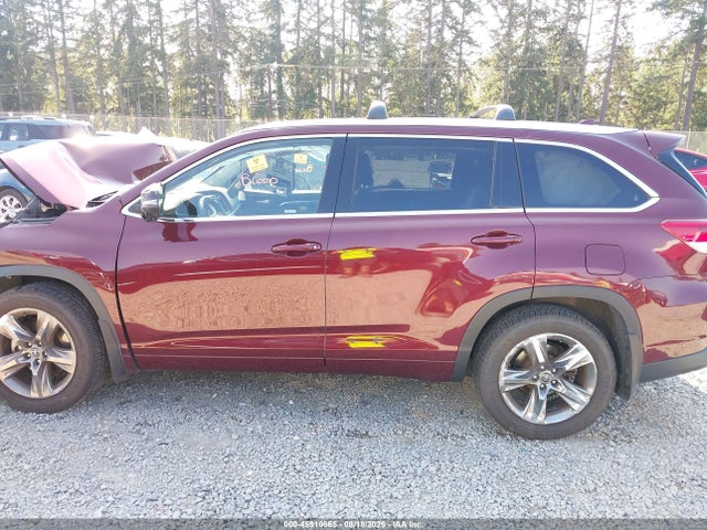 5TDDZRFH4KS934042 Toyota Highlander Limited Platinum