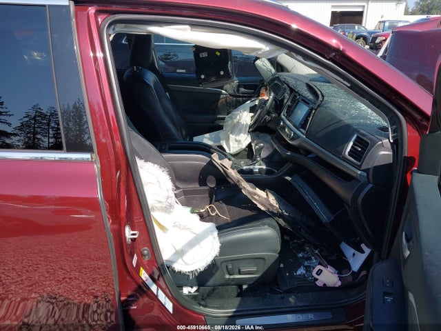 5TDDZRFH4KS934042 Toyota Highlander Limited Platinum