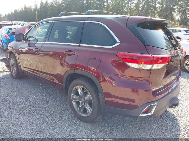 5TDDZRFH4KS934042 Toyota Highlander Limited Platinum
