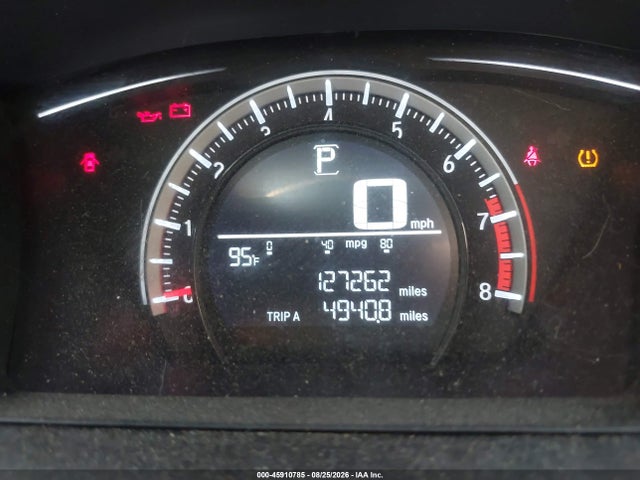 45910785 :رقم المزاد ، 19XFC2F58GE200240 vin ، 2016 Honda Civic Lx مزاد بيع