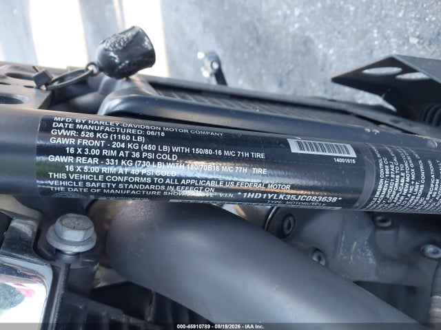 Harley-Davidson Fxfbs Fat Bob 114 2018 1HD1YLK35JC083638 Image 10