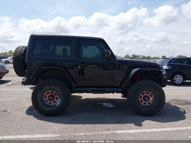 45910811 :رقم المزاد ، 1C4HJXCG7JW155760 vin ، 2018 Jeep Wrangler Rubicon 4x4 مزاد بيع