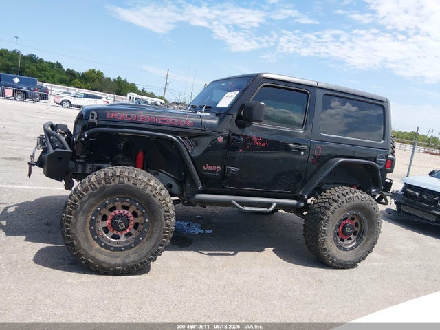 45910811 :رقم المزاد ، 1C4HJXCG7JW155760 vin ، 2018 Jeep Wrangler Rubicon 4x4 مزاد بيع