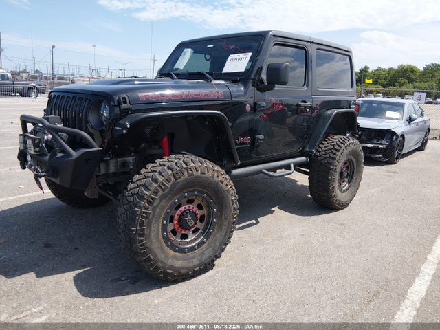 45910811 :رقم المزاد ، 1C4HJXCG7JW155760 vin ، 2018 Jeep Wrangler Rubicon 4x4 مزاد بيع