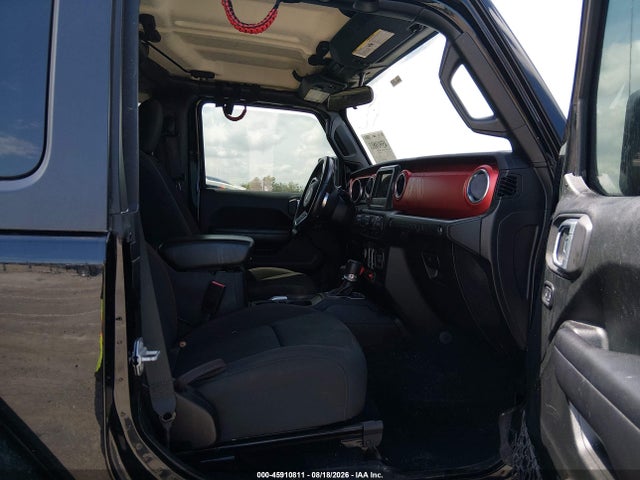 45910811 :رقم المزاد ، 1C4HJXCG7JW155760 vin ، 2018 Jeep Wrangler Rubicon 4x4 مزاد بيع