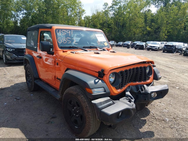 Продаж на аукціоні авто 2025 Jeep Wrangler 2-door Sport 4x4, vin: 1C4PJXAN3SW631713, номер лоту: 45910852