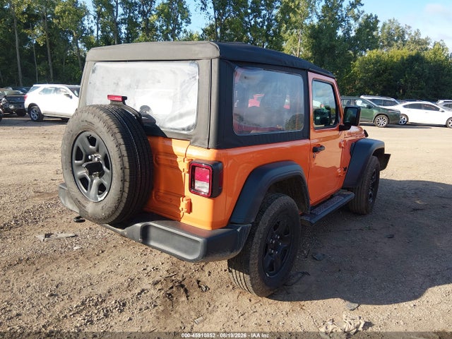 Продаж на аукціоні авто 2025 Jeep Wrangler 2-door Sport 4x4, vin: 1C4PJXAN3SW631713, номер лоту: 45910852