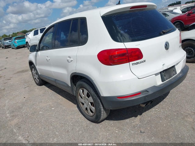 45910927 :رقم المزاد ، WVGCV3AX5DW593431 vin ، 2013 Volkswagen Tiguan S مزاد بيع