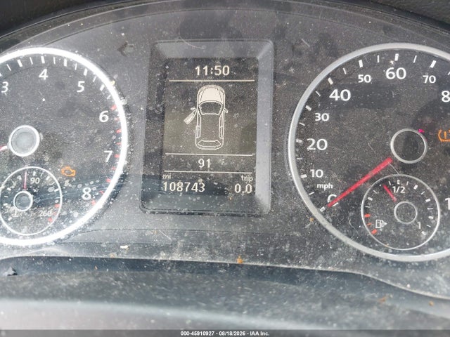 45910927 :رقم المزاد ، WVGCV3AX5DW593431 vin ، 2013 Volkswagen Tiguan S مزاد بيع