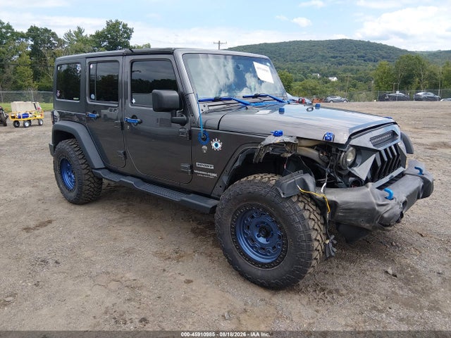 45910985 :رقم المزاد ، 1C4HJWDG1JL858281 vin ، 2018 Jeep Wrangler Jk Unlimited Sport S 4x4 مزاد بيع