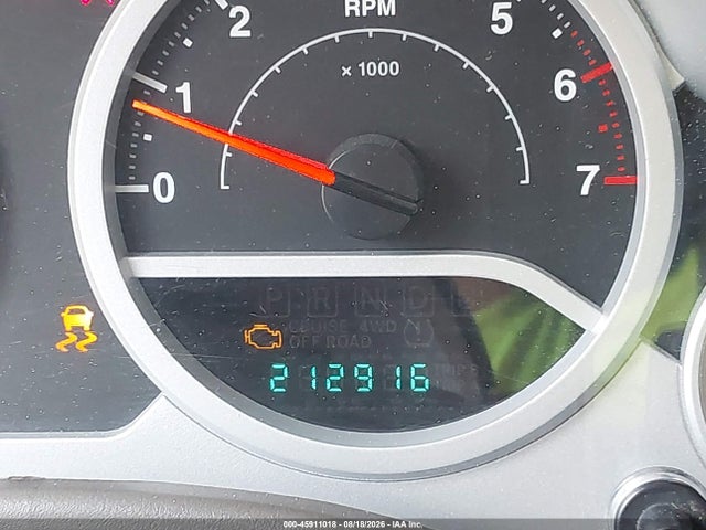 45911018 :رقم المزاد ، 1J8GA59168L574092 vin ، 2008 Jeep Wrangler Unlimited Sahara مزاد بيع