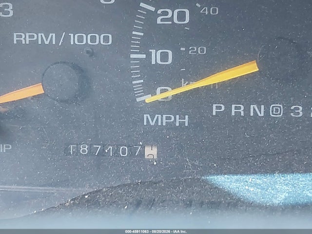 1997 Chevrolet K1500 Fleetside მანქანა იყიდება აუქციონზე, vin: 2GCEK19R6V1261720, აუქციონის ნომერი: 45911063