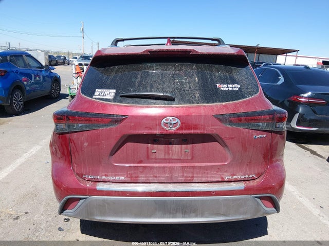 Продаж на аукціоні авто 2026 Toyota Highlander Hybrid Platinum, vin: 5TDEBRCH2TS699459, номер лоту: 45911064