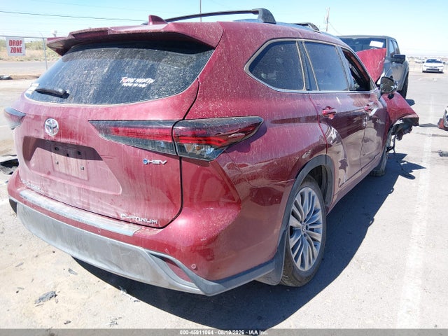 Продаж на аукціоні авто 2026 Toyota Highlander Hybrid Platinum, vin: 5TDEBRCH2TS699459, номер лоту: 45911064