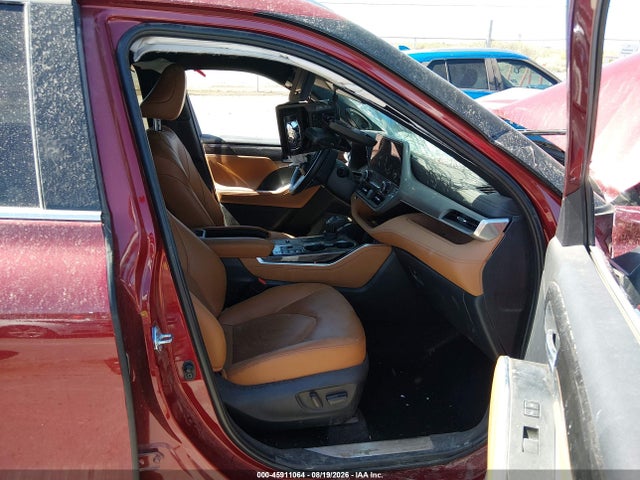 Продаж на аукціоні авто 2026 Toyota Highlander Hybrid Platinum, vin: 5TDEBRCH2TS699459, номер лоту: 45911064