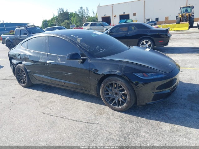 Aukcja sprzedaży 2025 Tesla Model 3 Long Range Rear-wheel Drive/standard Rear-wheel Drive, vin: 5YJ3E1EA9SF050616, numer aukcji: 45911138