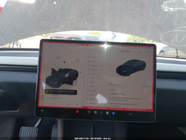 Aukcja sprzedaży 2025 Tesla Model 3 Long Range Rear-wheel Drive/standard Rear-wheel Drive, vin: 5YJ3E1EA9SF050616, numer aukcji: 45911138