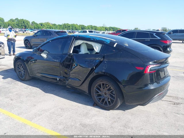 Aukcja sprzedaży 2025 Tesla Model 3 Long Range Rear-wheel Drive/standard Rear-wheel Drive, vin: 5YJ3E1EA9SF050616, numer aukcji: 45911138