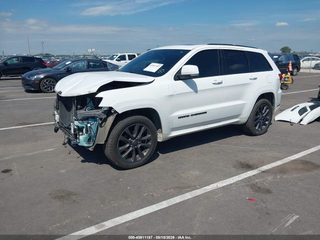 2018 Jeep Grand Cherokee High Altitude 4x4 მანქანა იყიდება აუქციონზე, vin: 1C4RJFCG4JC296835, აუქციონის ნომერი: 45911187