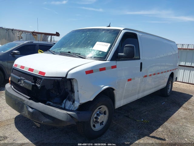 2015 Chevrolet Express 3500 Work Van მანქანა იყიდება აუქციონზე, vin: 1GCZGUCG5F1149834, აუქციონის ნომერი: 45911215